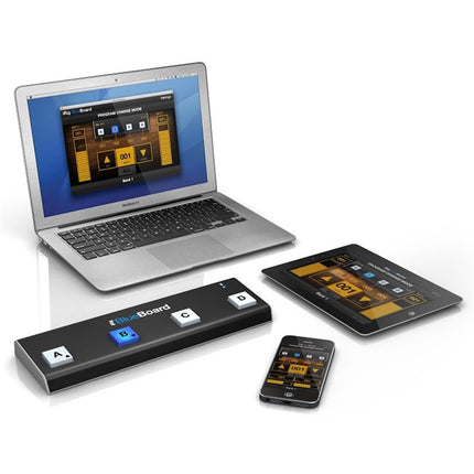 IK Multimedia iRig BlueBoard- Wireless MIDI Pedalboard Controller (Blue Board)