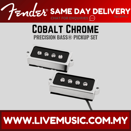 Fender Cobalt Chrome Precision Bass Pickup Set