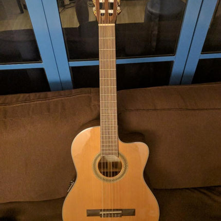 Cort AC250CF Classical Guitar with Gig Bag - Natural (AC 250CF/AC-250CF)