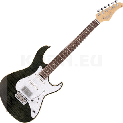 Cort G280 Select Electric Guitar Rosewood Fretboard with Bag - Trans Black (G280-Select/G280select)
