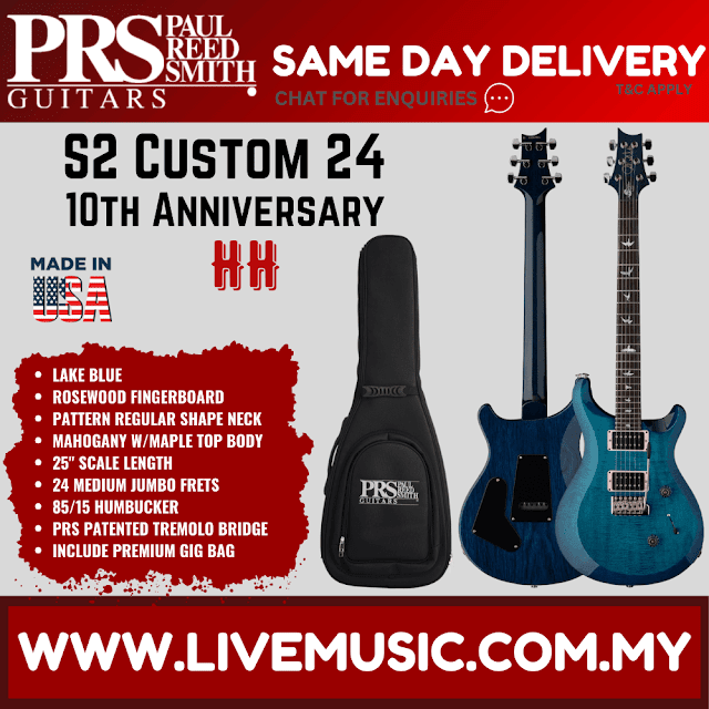 PRS S2 10th Anniversary Custom 24 Limited Edition Electric Guitar