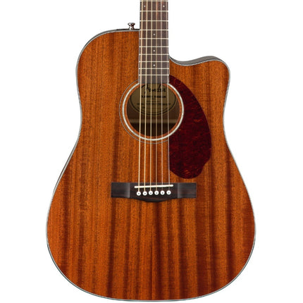 Fender CD-140SCE Dreadnought Acoustic-Electric Guitar with Case - All Mahogany (CD140SCE/CD 140SCE)