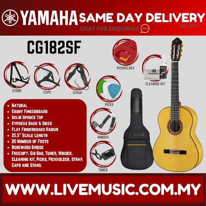 Yamaha CG182SF Classical Guitar ( CG-182SF )