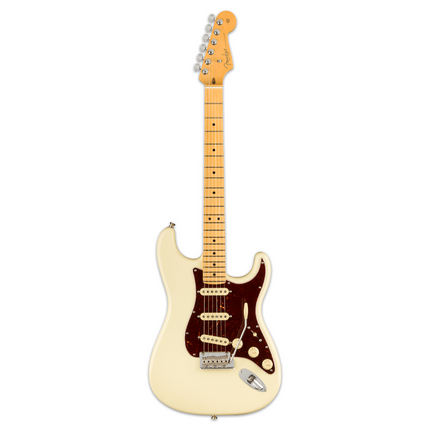 Fender American Professional II Stratocaster Electric Guitar, Maple Fretboard - Olympic White