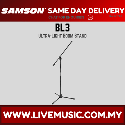 Samson BL3 Ultra-Light Boom Microphone Stand ( BL-3 / BL 3)