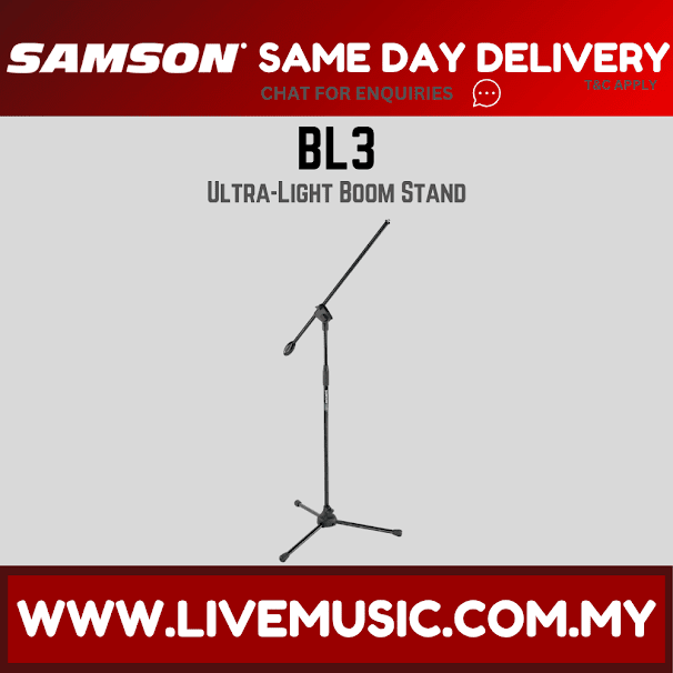 Samson BL3 Ultra-Light Boom Microphone Stand ( BL-3 / BL 3)