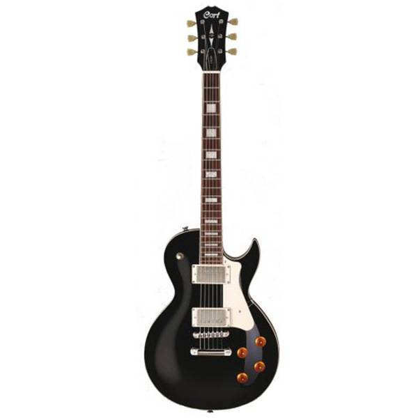 Cort CR200 Electric Guitar Jatoba Fretboard with Gig Bag - Black (CR-200/CR 200)