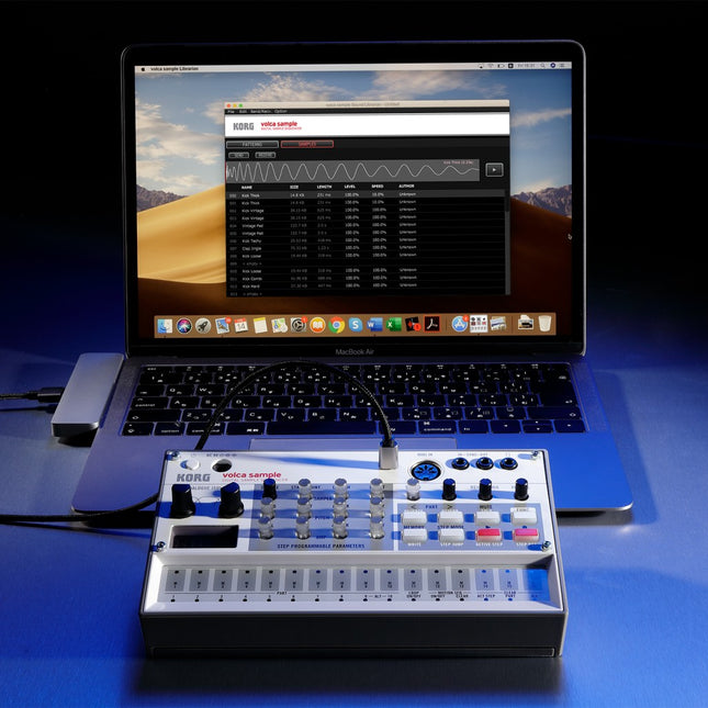 Korg Volca Sample 2 USB Digital Sample Sequencer Onboard Sounds , Drum Machine And Midi (VolcaSample2/Volca-Sample2)