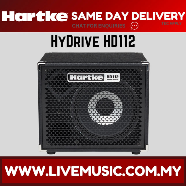 Hartke HyDrive HD112 - 300 Watt Bass Cabinet (HD-112)