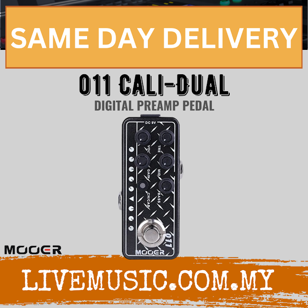 Mooer Cali-Dual Micro PreAmp (Cali Dual) (011)