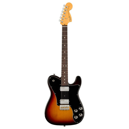 Fender American Professional II Telecaster Deluxe Electric Guitar, Rosewood Fretboard - 3-Tone Sunburst