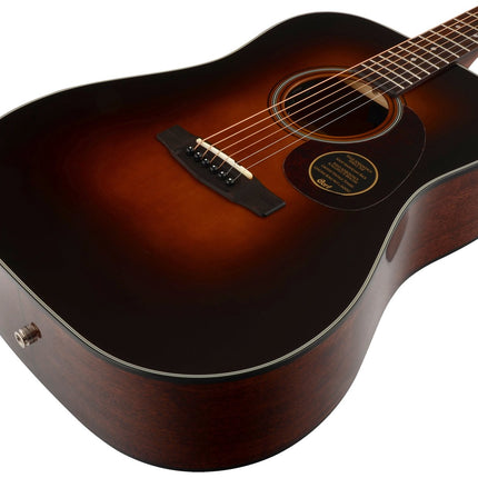 Cort Earth 300 VF - Acoustic Guitar with Gig Bag - Sunburst (Earth 300VF/Earth-300VF)