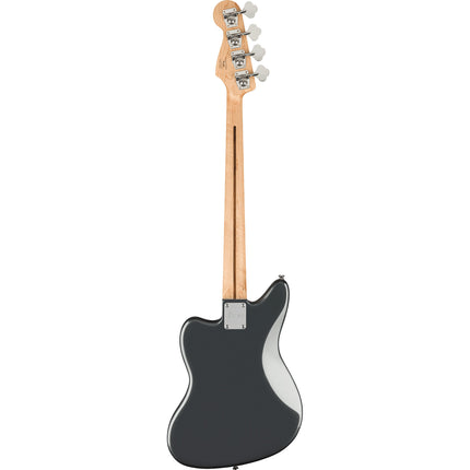 Squier Affinity Series Jaguar Bass Guitar, Laurel Fretboard - Charcoal Frost Metallic