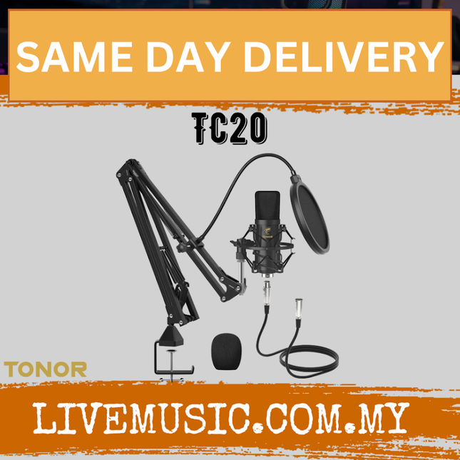 TONOR TC20 XLR Condenser Microphone Kit ( TC 20 / TC-20 )