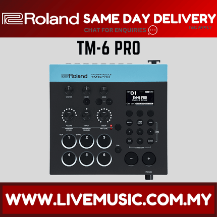 Roland TM-6 PRO Acoustic Drum Trigger Module (TM6/TM6PRO/TM-6PRO)