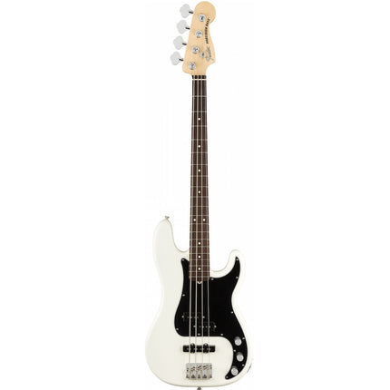 Fender American Performer Precision Bass Guitar, Rosewood Fretboard with Case - Arctic White
