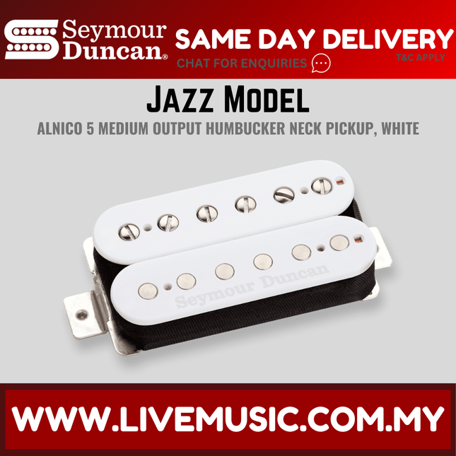 Seymour Duncan SH-2N Jazz Model Humbucker Pickup - White (SH2N)
