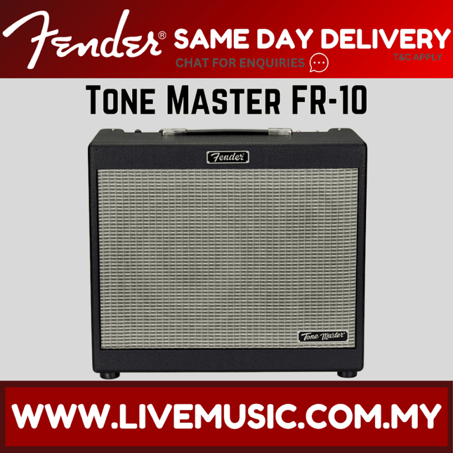 Fender Tone Master FR-10 Guitar Amplifier, 120V, Black