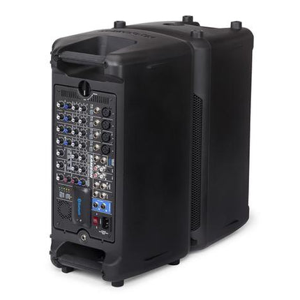 Samson Expedition XP800 8 Channel Mixer 800W 2 Way Speaker Portable PA System With Bluetooth (XP 800/XP-800)
