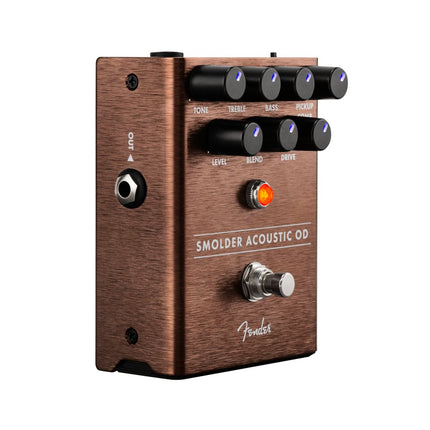 Fender Smolder Acoustic Overdrive Guitar Effects Pedal