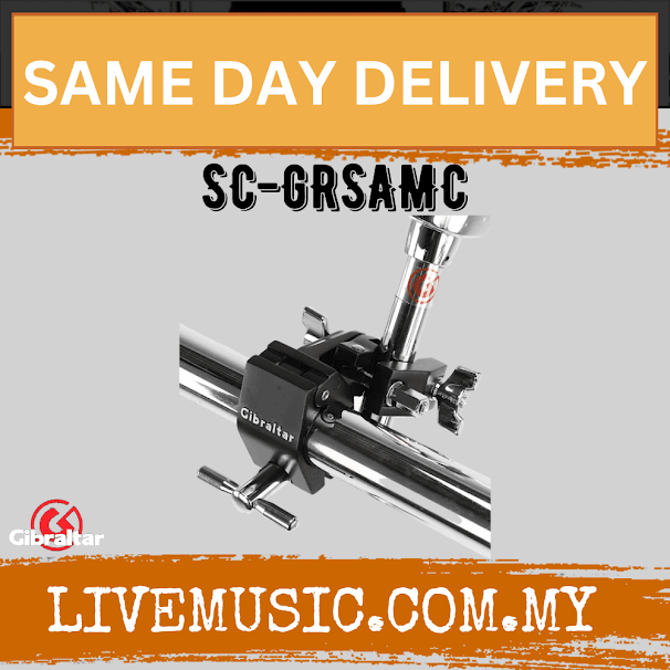 Gibraltar SC-GRSAMC 1.5" Black Vertical Adjust Drum Rack Multi Clamp ( SC GRSAMC / SCGRSAMC )