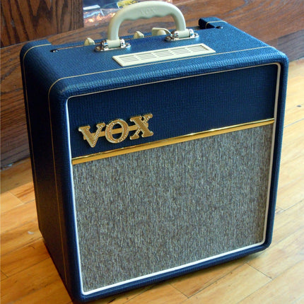 Vox AC4C1-BL 4 Watt 1x10 Limited Edition Blue Guitar Combo Amp Amplifier (AC-4-C1/AC 4 C1/AC 4 C1 BL)