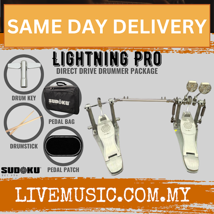Sudoku Lightning Pro Direct Drive/ Double Chain Drum Double Pedal Twin Pedal