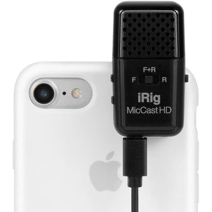 IK Multimedia iRig Mic Cast HD Dual-sided Digital Voice Microphone