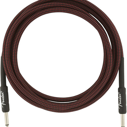 Fender Professional Series Instrument Cable, 10ft - Red Tweed