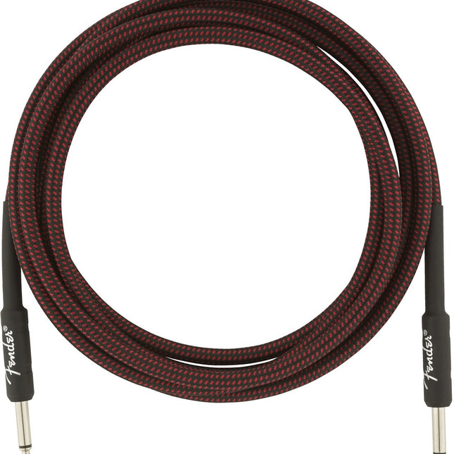 Fender Professional Series Instrument Cable, 10ft - Red Tweed