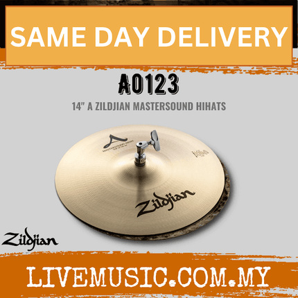 Zildjian A0123 14″ Mastersound HiHats (A0123)