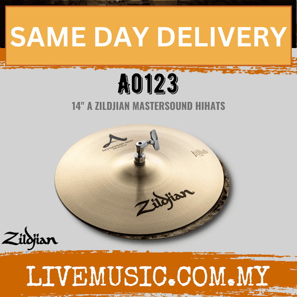 Zildjian A0123 14″ Mastersound HiHats (A0123)