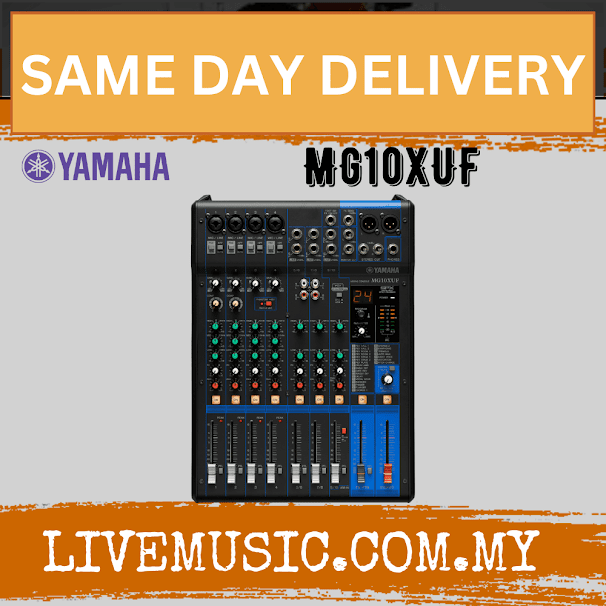 Yamaha MG10XUF 10 Channel Mixing Console Analogue Mixer (MG10 MG010XUF)