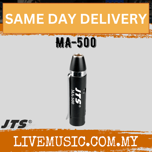 JTS MA-500 Phantom power adapter - For CM & CX series condenser microphone ( MA500 / MA 500 )