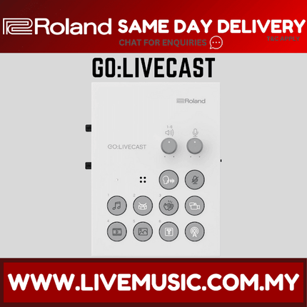Roland GO:LIVECAST Live Streaming Studio for Smartphones (GO LIVECAST / GO-LIVECAST )