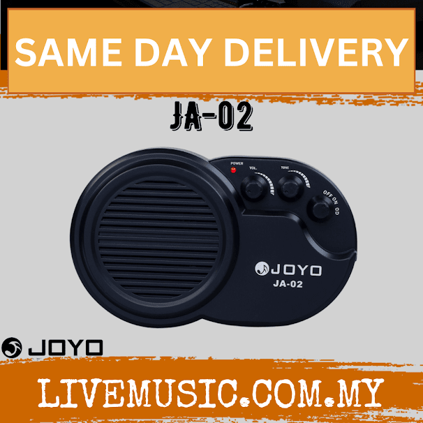JOYO Ja-02 3W Portable Mini Guitar Practice Amplifier, Black ( Ja 02 / Ja02 )