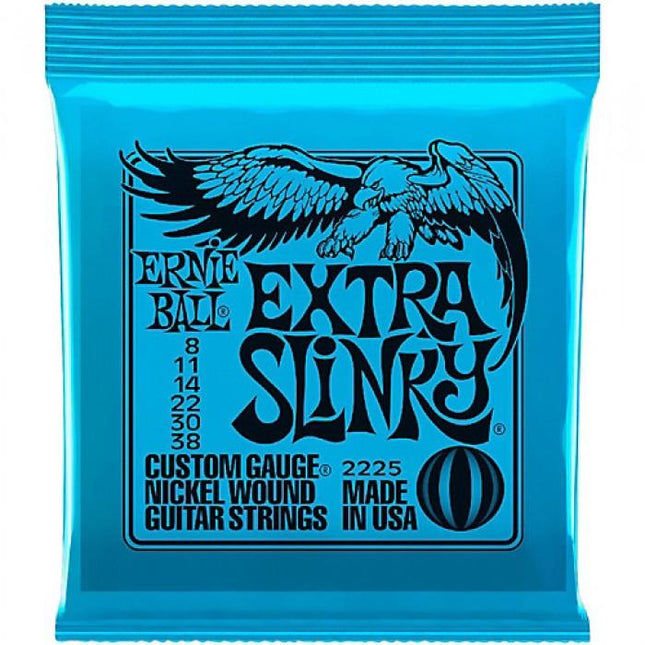 Ernie Ball 2225 Electric guitar Strings Extra Slinky Nickel Wound (8-38/EB2225)