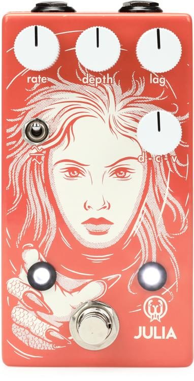 Walrus Audio Julia Analog Chorus & Vibrato V2, Coral Series