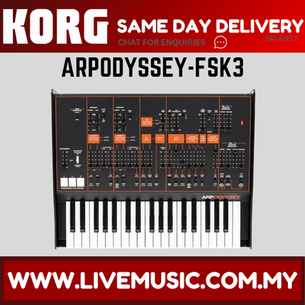 Korg ARP ODYSSEY-FSK3 Duophonic Synthesizer