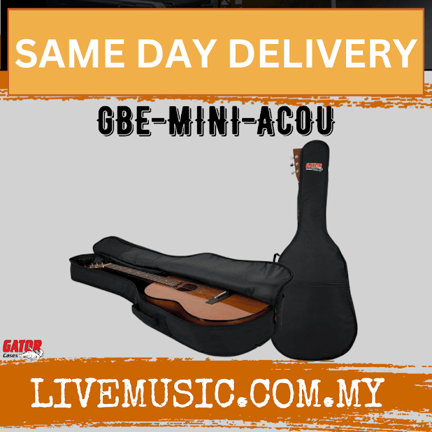 Gator GBE-MINI-ACOU Economy Gig Bag - Mini Acoustic Guitar ( GBE MINI ACOU / GBEMINIACOU )