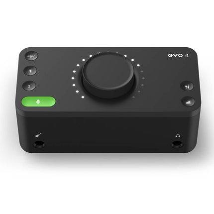 Audient EVO 4 Start Recording Bundle - 2x2 USB/iOS Recording System ( EVO4 / EVO-4 )