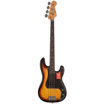 Fender Japan Traditional II 60s Precision Bass Guitar, Rosewood Fretboard with FREE Gig Bag - 3-Tone Sunburst