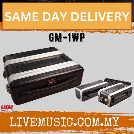 Gator GM-1WP ATA Molded Single Wireless Mic System Case (GM1WP)