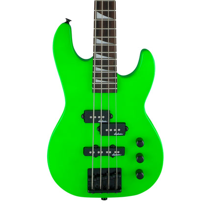 Jackson JS1X JS Series Concert Bass Minion Guitar, Amaranth Fretboard - Neon Green