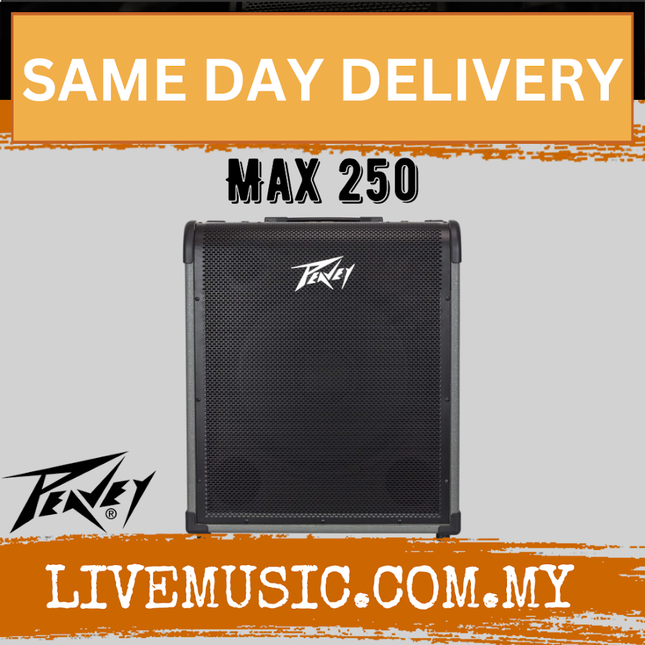 Peavey Max 250 250-watt 1x15" Bass Combo Amplifier (Max250/Max-250)
