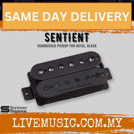 Seymour Duncan Sentient Humbucker Neck Pickup, Black