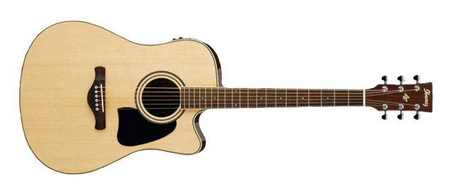 Ibanez AW100CE-NT Acoustic Electric Guitar, Natural ( AW100CE / AW-100CE NT )