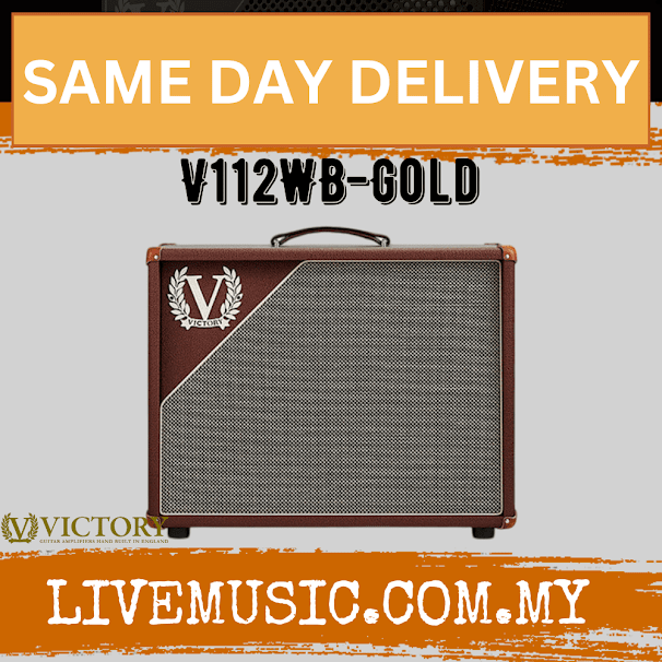 Victory V112WB-Gold 1 x 12 Extension Speaker Cabinet
