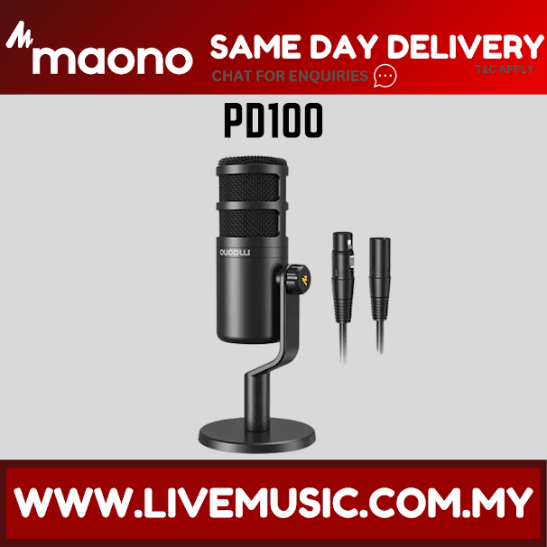 MAONO PD100 Podcast Dynamic XLR Microphone Kit ( PD-100 / PD 100 )