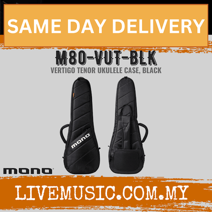 Mono M80 Vertigo Tenor Ukulele Case - Black (M80-VUT-BLK)